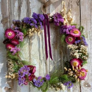 artisan meadow wreath
